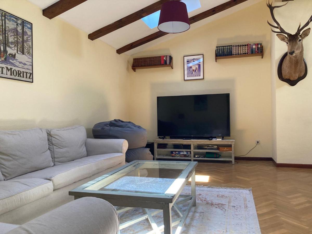 Los Cedros, Gran Chalet Con Piscina Y Apartamento En Navacerrada Extérieur photo