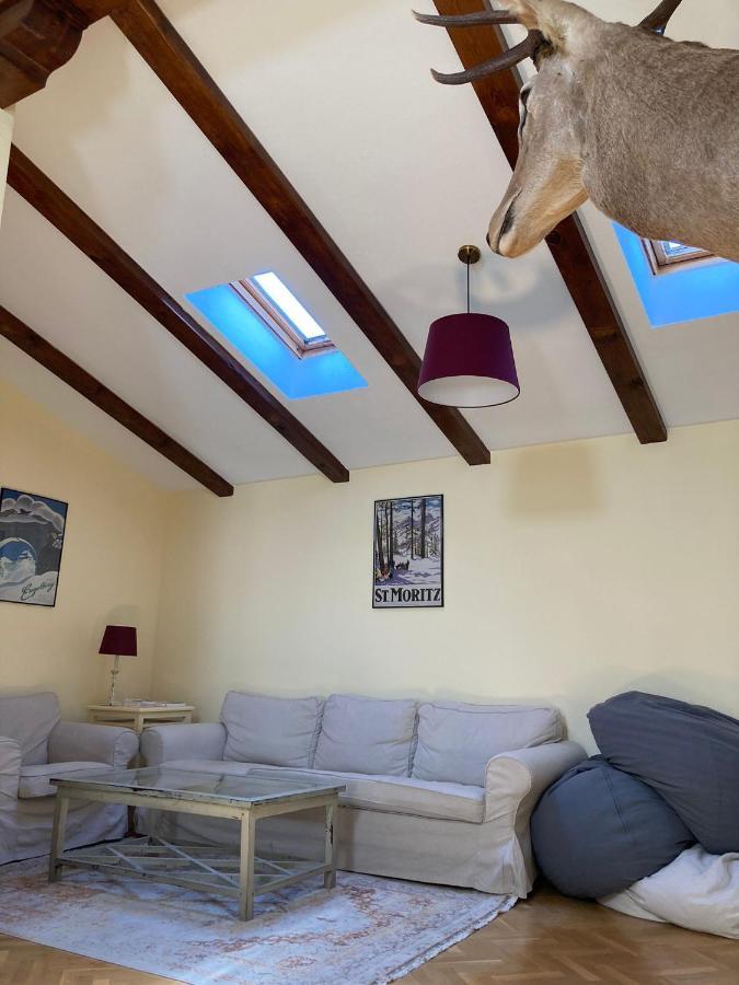 Los Cedros, Gran Chalet Con Piscina Y Apartamento En Navacerrada Extérieur photo
